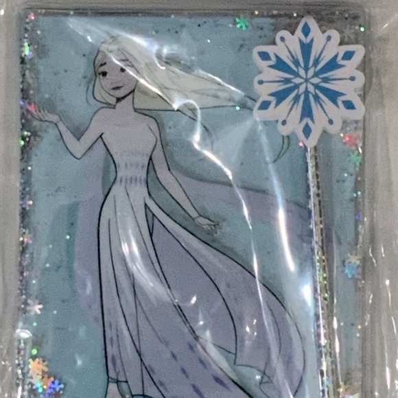 Disney Frozen II Memory Maker Journal Diary Activity Pad Pen Set Elsa Blue NEW - Picture 3 of 14